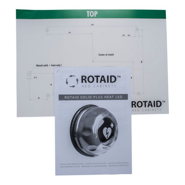 Rotaid solid plus AED kast handleiding